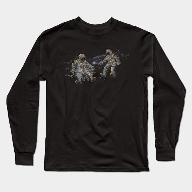 Houston, We Have a Problem Long Sleeve T-Shirt by blackhand